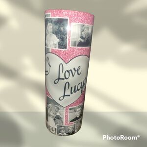 I Love Lucy Skinny Tumbler 20oz
